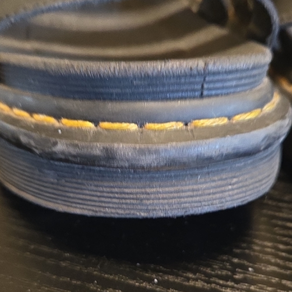 Dr. Martens Black Leather Strap Sandals - Picture 12 of 15